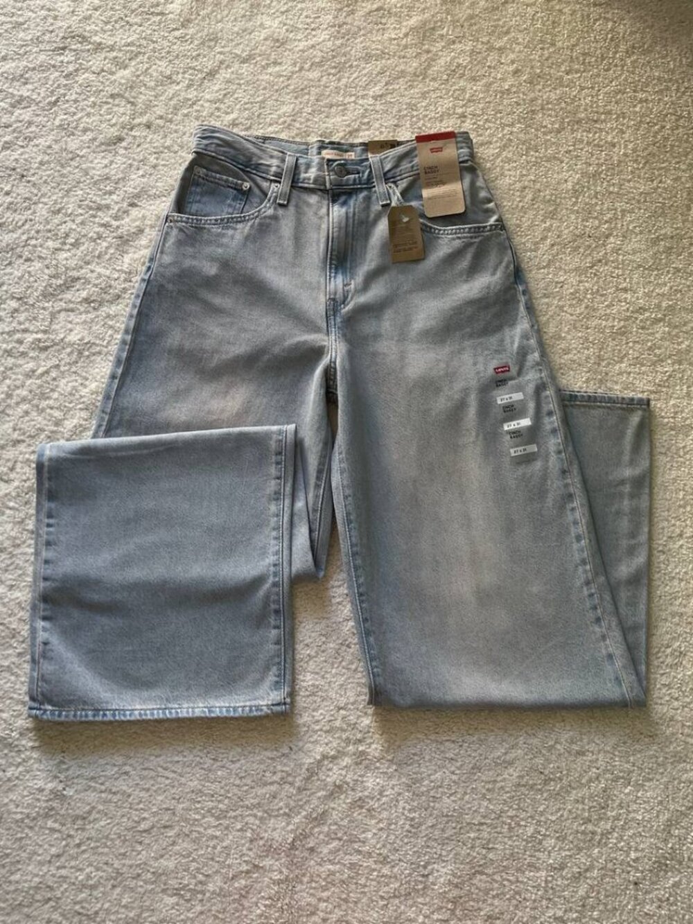 NWT Levi's Cinch Baggy High Rise Women's Jeans Size 27/31